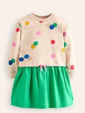 Mini Boden Sweatshirt Moxie Dress